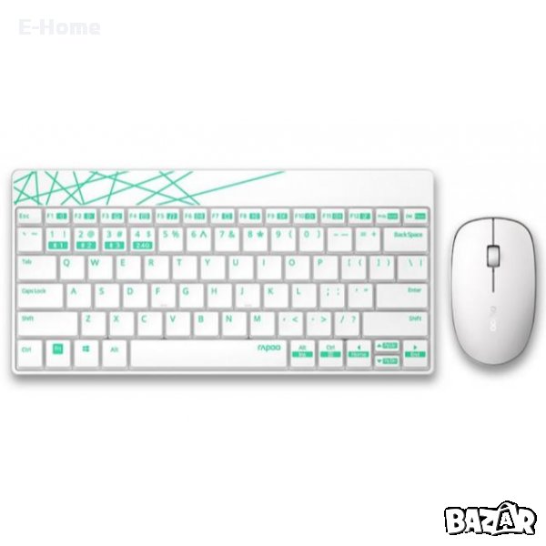 Блутут клавиатура с мишка - MULTI MODE комплект, снимка 1