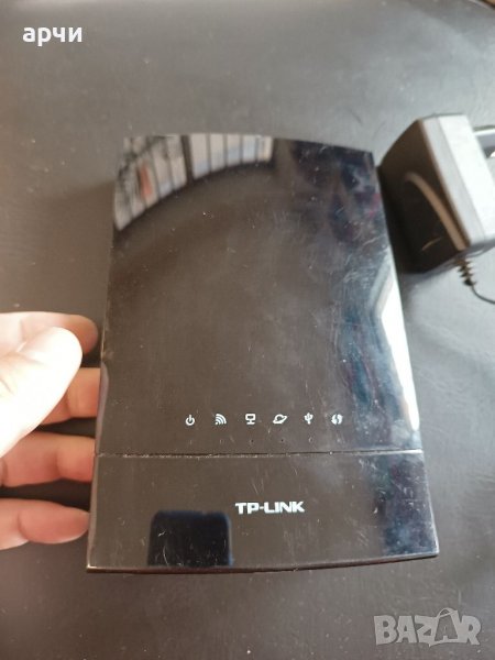 Рутер TP-Link Archer C20i, 750Mbps, 2.4GHz(300 Mbps)/5GHz(433 Mbps), Wireless AC, 4x LAN 100, 1x WAN, снимка 1