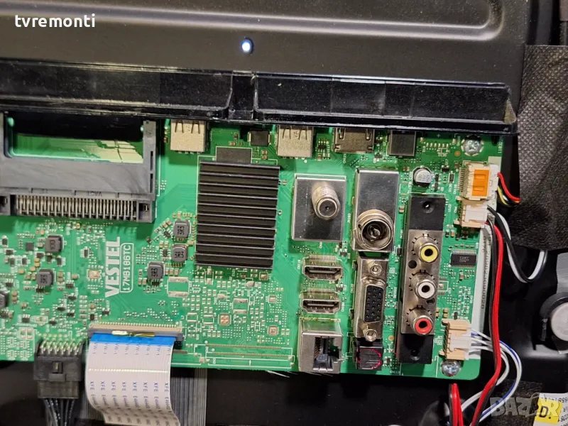 Main board 17MB186TC for, JVC LT-32VAH3200 for 32inc DISPLAY VES315WNGH-2D-N51, снимка 1
