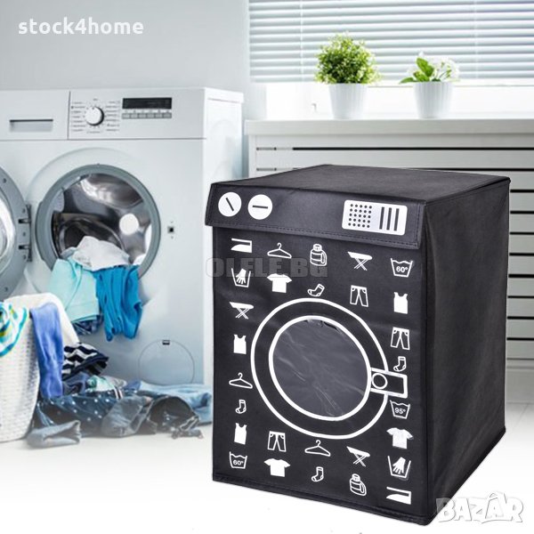 Кош за пране във формата на перална машина, снимка 1