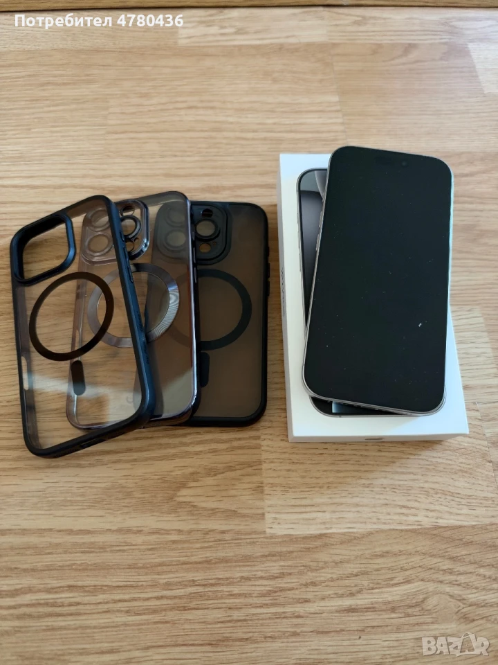Iphone 16 pro white 128gb Гаранция, снимка 1