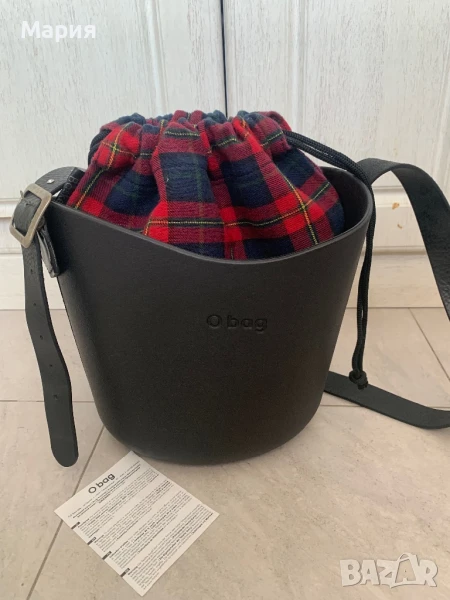 O bag дамска чанта черна, снимка 1