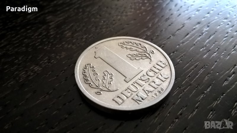 Монета - Германия - 1 марка | 1956г.; серия А, снимка 1