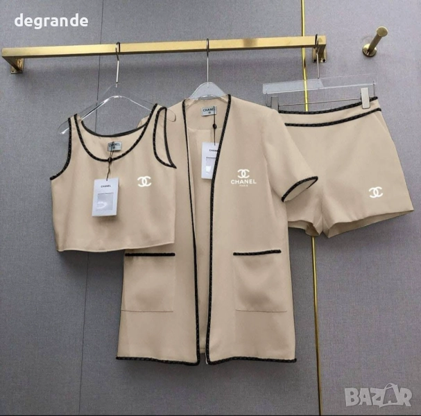 Дамски сет от 3 части Chanel, снимка 1