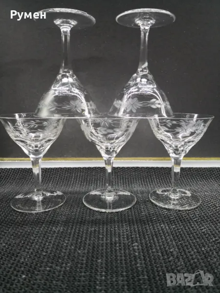 Кристални чаши за ракия , снимка 1