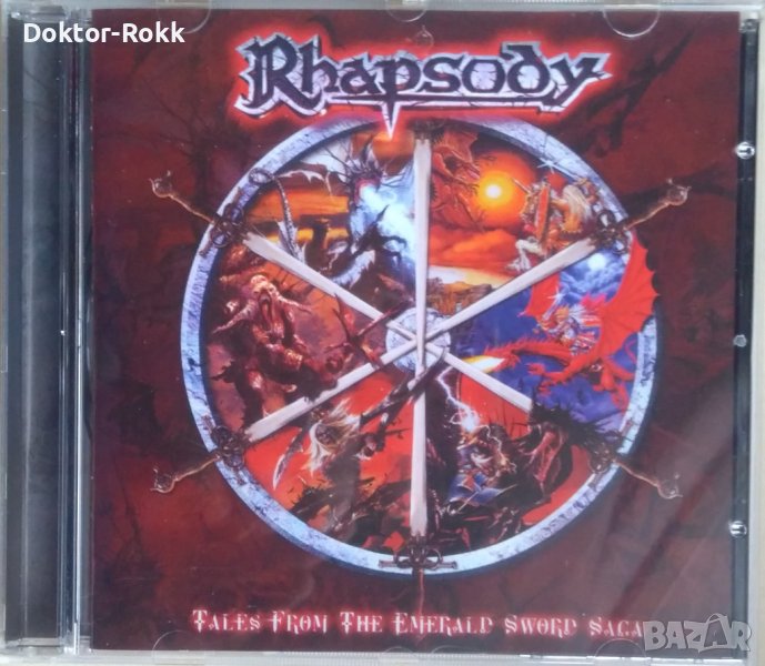 Rhapsody – Tales From The Emerald Sword Saga (2004, CD), снимка 1