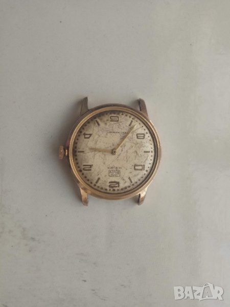 Продавам позлатен часовник UMF Ruhla позлатен, снимка 1