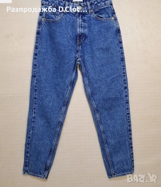 дънки mom fit висока талия , снимка 1