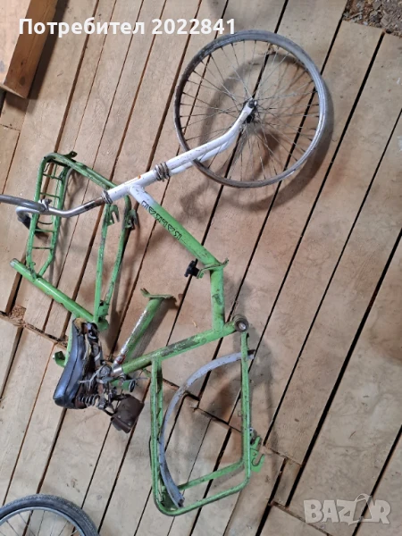 Ретро колело балканче на части, снимка 1