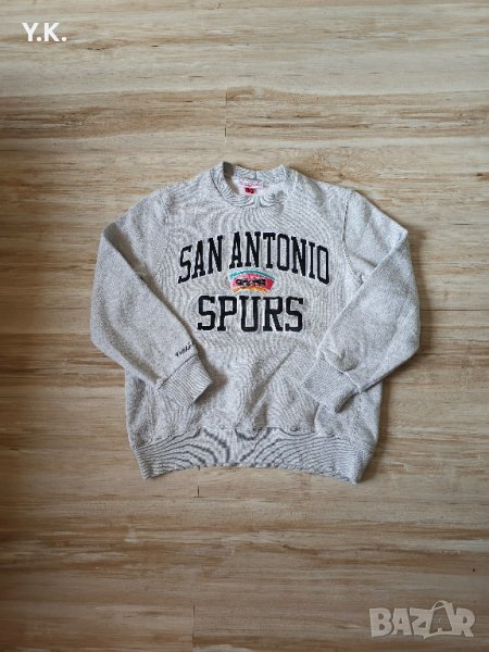 Оригинална мъжка блуза Mitchell & Ness x San Antonio Spurs NBA, снимка 1