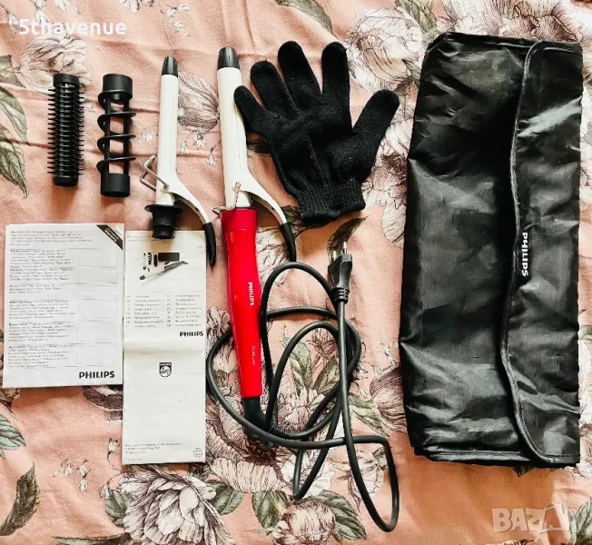 Маша за коса Филипс Philips пълен комплект с торбичка, снимка 1