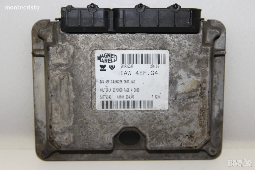 Моторен компютър Fiat Multipla (2001-2010г.) IAW4EFG4 / 51779340 / 6160129400 / IAW 4EF.G4, снимка 1