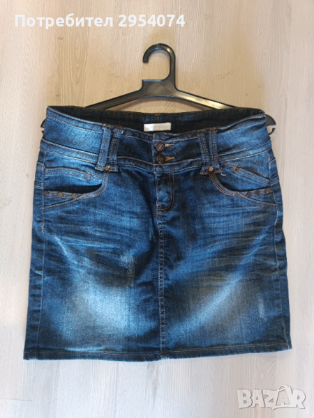 дънкови поли м 20лв, снимка 1