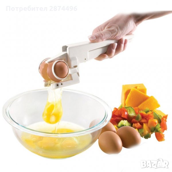 Уред за чупене на яйца Egg Cracker, снимка 1
