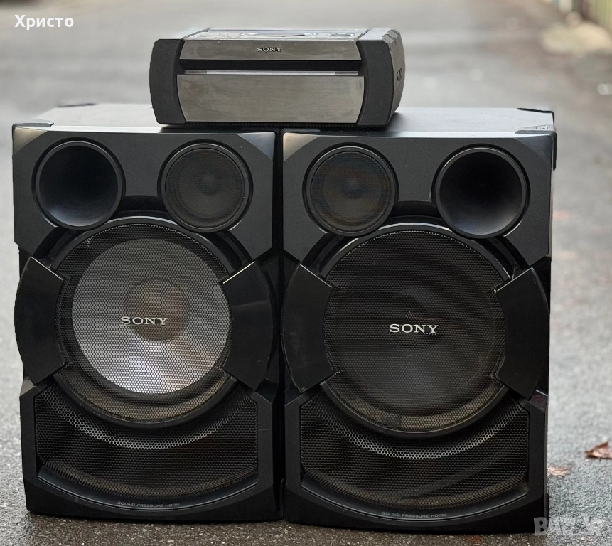 Аудио система Sony SHAKE-X70 High Power, Bluetooth, NFC, Party music, снимка 1