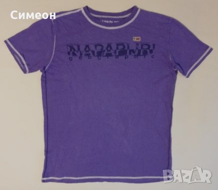 Napapijri оригинална тениска S памучна фланелка, снимка 1