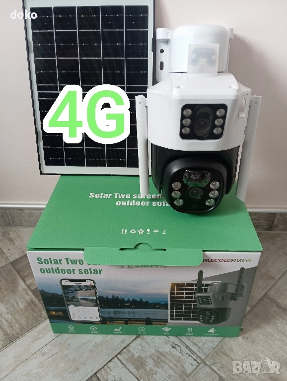 Соларна камера 4G "НОВ МОДЕЛ", снимка 1