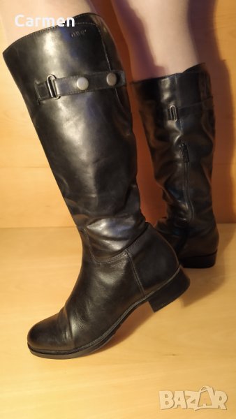 Dave Mayer дамски бутуши от естествена кожа, снимка 1