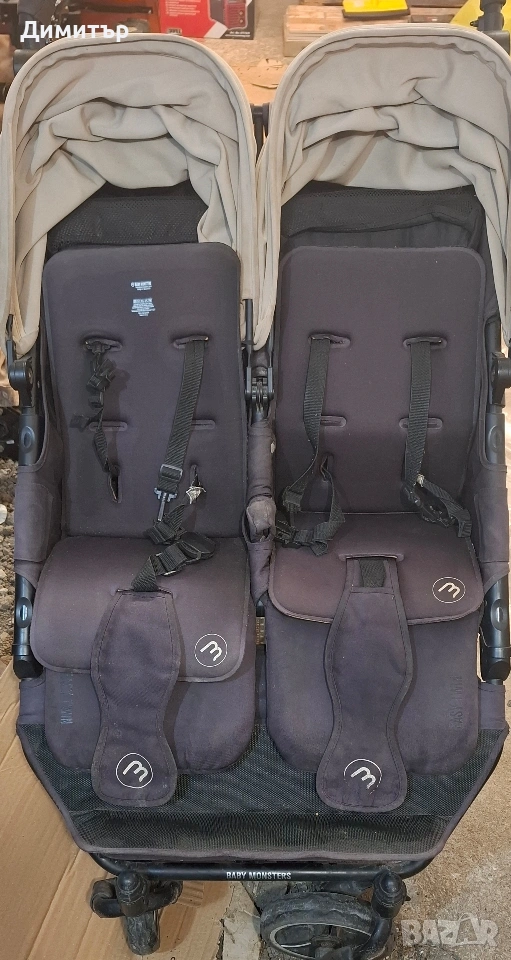 Детска количка двуместна, снимка 1