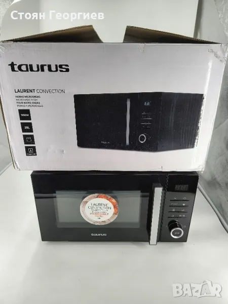 Чисто нова микровълнова TAURUS 25л 1950вата , снимка 1