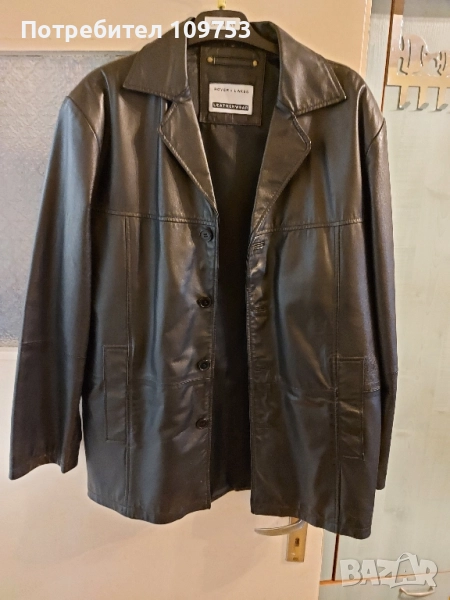 Мъжко кожено яке Rover&Lakes, снимка 1