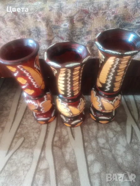 Вази дърворезба, снимка 1