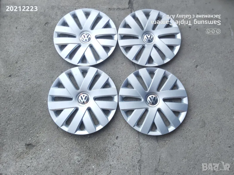 4 броя Оригинални тасове за VW POLO 15, снимка 1