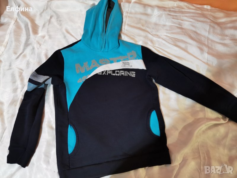 Мъжки/ момчешки суитчър дебел с качулка, снимка 1