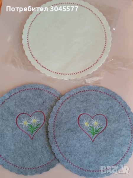 Салфетки Подложки 3 броя, снимка 1