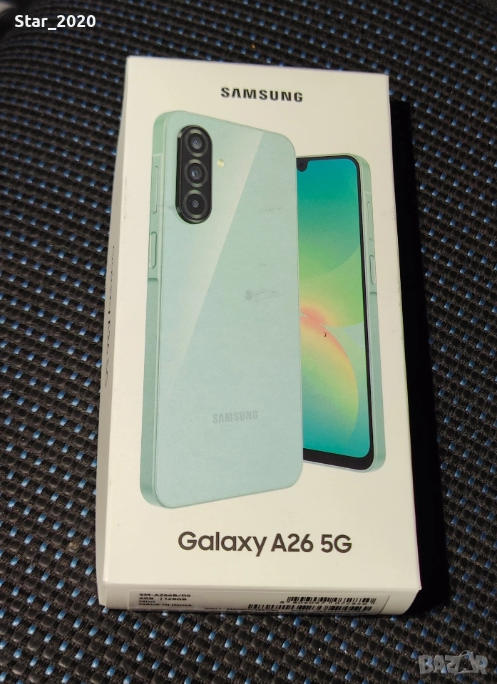 Samsung Galaxy A26 5G - Mint 128 GB / 6 GB RAM , снимка 1