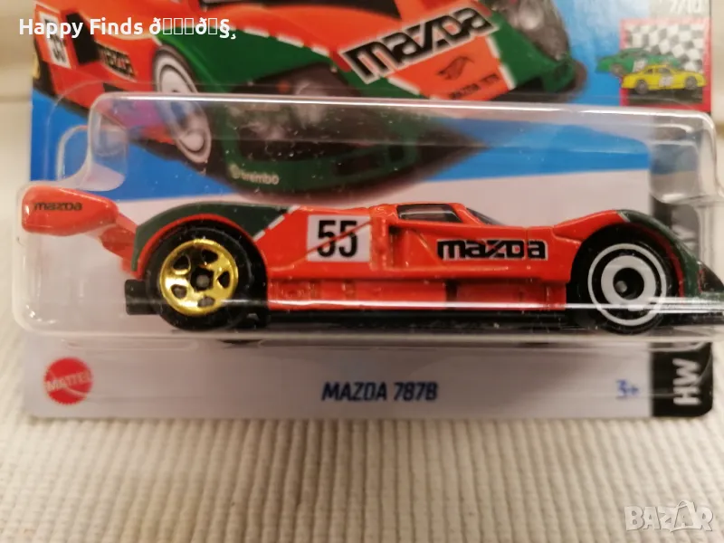 💕🧸 Hot Wheels MAZDA 7878 HW Race Day, снимка 1