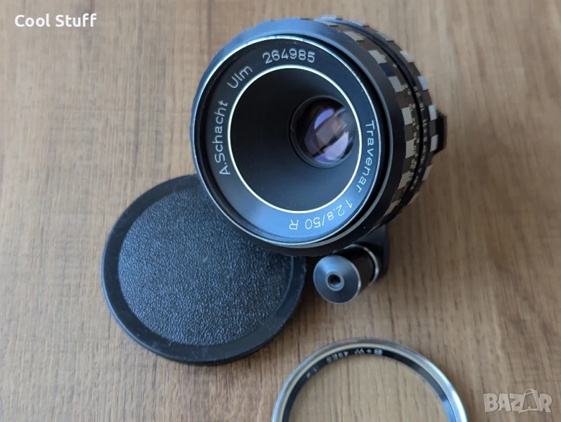 Обектив Travenar 1:2.8/50R Ulm A. Schacht, снимка 1