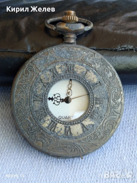 Джобен часовник кварц и имитация много красив за КОЛЕКЦИОНЕРИ 21131, снимка 1