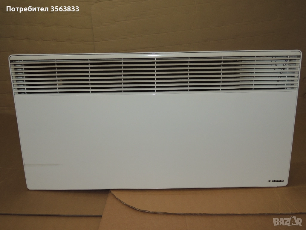 Конвектор Atlantic 2500W + стойка за стенен монтаж, снимка 1