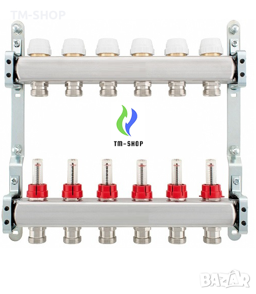 Колектори за подово-7 извода, снимка 1