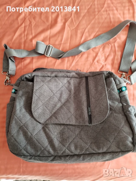 Чанта за количка сива, снимка 1