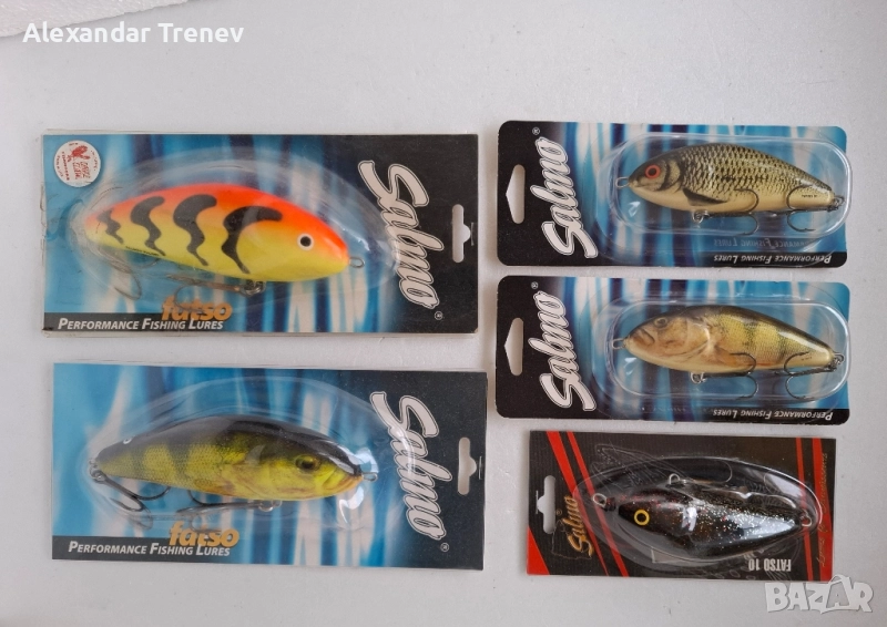 Джъркове и воблери Salmo,Rapala и др., снимка 1