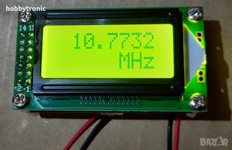 Цифров LCD честотомер 1MHz-1200MHZ , снимка 1