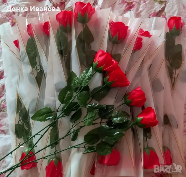 40 броя вечни рози, снимка 1