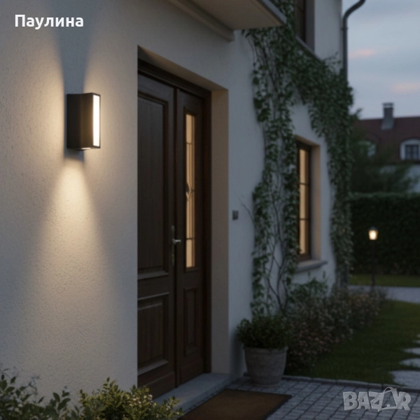Висококачествена LED стенна лампа Luna Lighting – 11W, 3000K, 300 lm, снимка 1