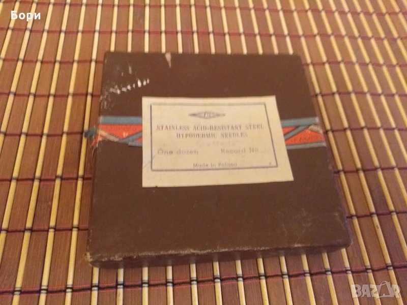 Нови медицински стоманени игли 1964г, снимка 1