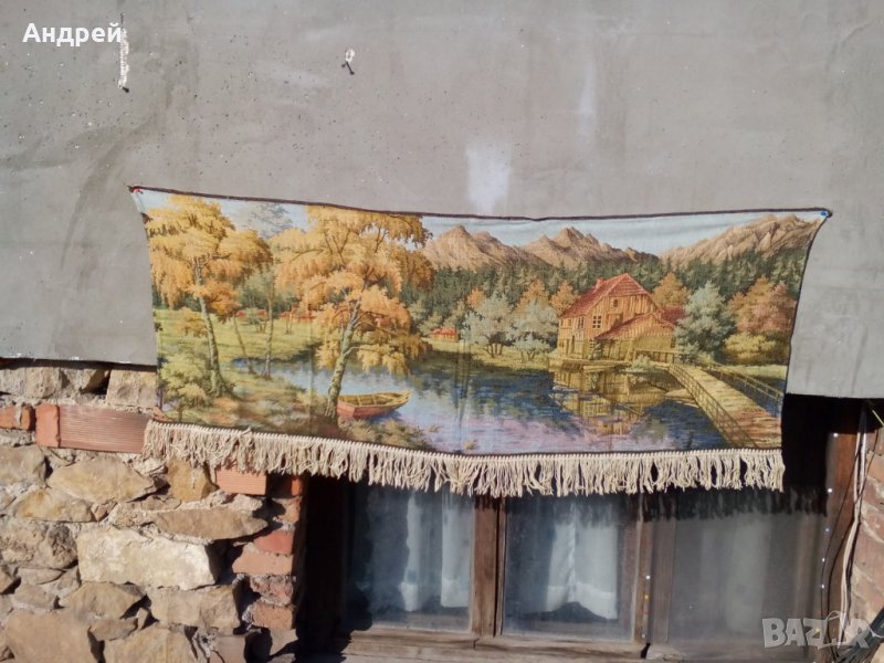 Старинен ковьор,покривка за стена #129, снимка 1