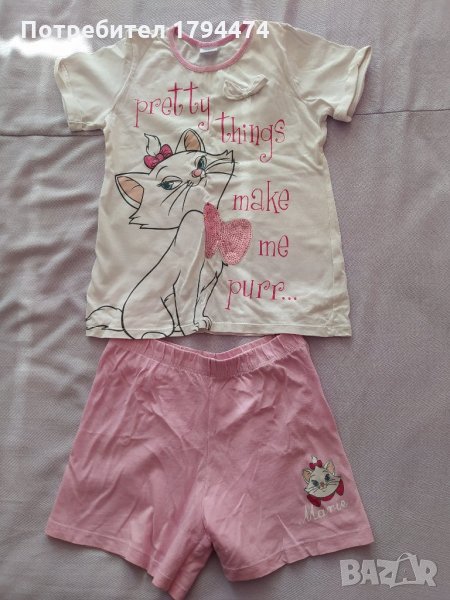 Много красив комплект на DISNEY за 9-10 г./134-140 см./100% памук/Закупен от Англия, снимка 1