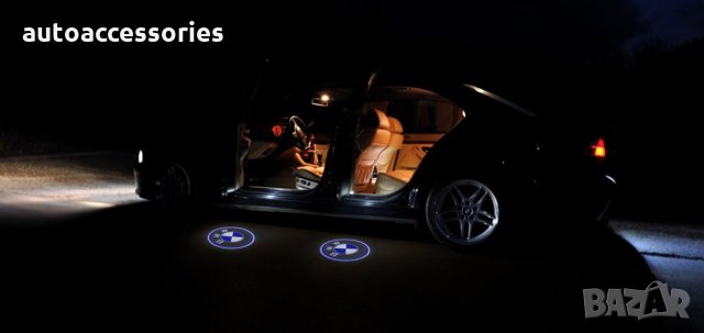 3000051595 Проектор LED лого за врата Autoexpress, BMW.E60 / E90, снимка 3 - Аксесоари и консумативи - 29512459