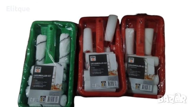 Комплект за боядисване с резервни валяци – 12 части, снимка 5 - Други стоки за дома - 52715556