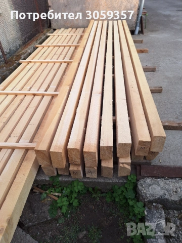 Греди на 4 метра и на 5 метра, Греда16 х 8, Греда14 х 8, Греда12 х 8, Летви 3 х4, снимка 3 - Строителни материали - 54235906