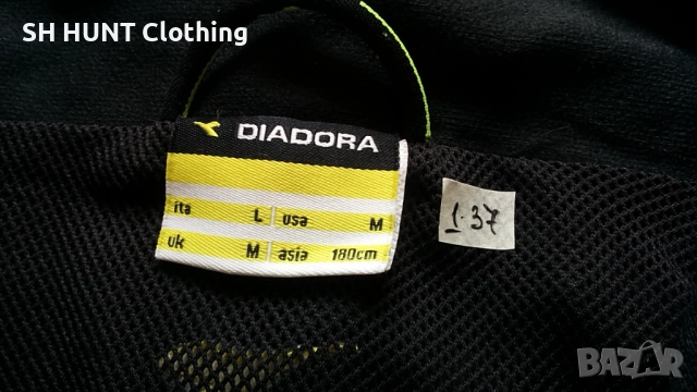 DIADORA размер L мъжка горница 1-37, снимка 5 - Спортни дрехи, екипи - 52159644