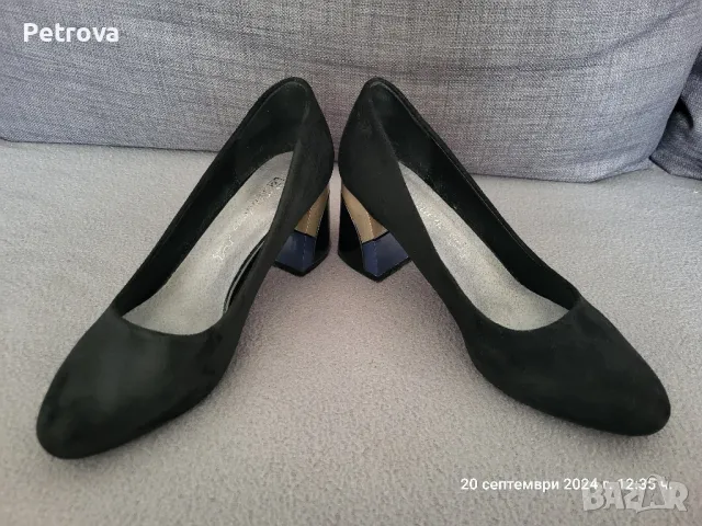 Дамски обувки на ток Tendenz, снимка 3 - Дамски обувки на ток - 47320838