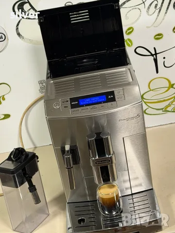 Кафемашина кафе автомат delonghi Primadonna S de luxe с гаранция, снимка 4 - Кафемашини - 55997077