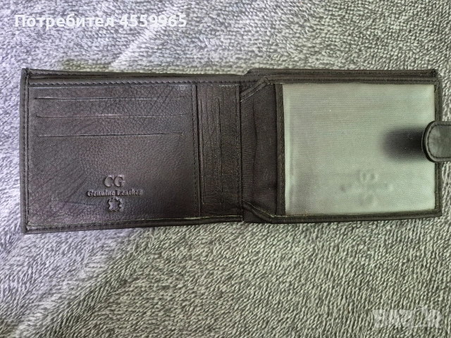 Мъжки портфейл естествена кожа , снимка 3 - Портфейли, портмонета - 53884025